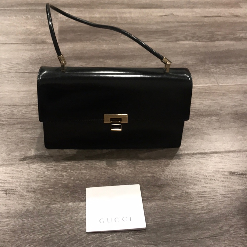 Black authentic Gucci Purse